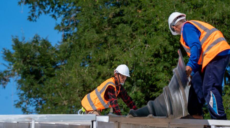 Professional metal roof installation in Rankin, TX